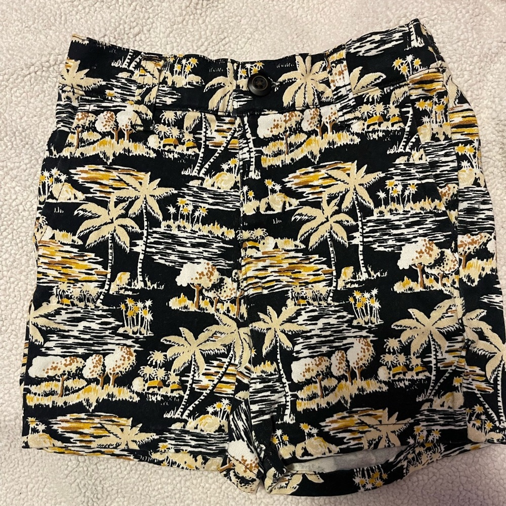 Janie and Jack Hawaiian Print Dress Short